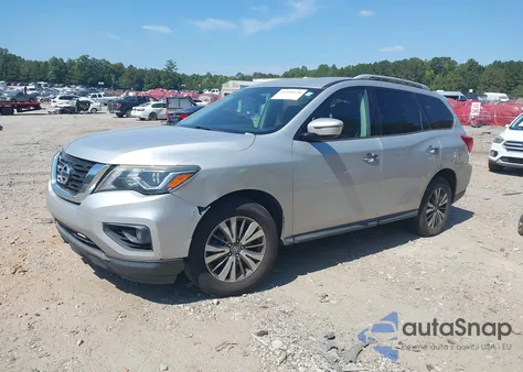 2017 Nissan Pathfinder Sv z USA, uszkodzony, nr VIN 5N1DR2MM5HC663568